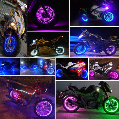 Motorcycle Wheel Hub Led Lights